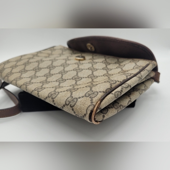 Rare Vintage GUCCI GG Supreme Crossbody Shoulder Clutch Bag 001 059 1923​​​ - Picture 8 of 12